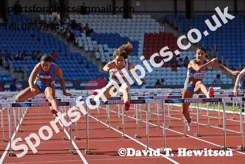 Womens 100 metres hurdles, World Championship Teamm Trials, Alexander Stadium, Birmingham